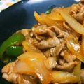 ォヶィ's cooksnap of when they made 豚肉とタマネギのウスターケチャップ炒め.