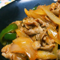 ォヶィ's cooksnap of when they made 豚肉とタマネギのウスターケチャップ炒め.