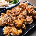 にくぷん's cooksnap of when they made 鶏胸肉一枚で☆とりつくね焼き.
