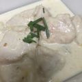 mayoyo's cooksnap of when they made 鶏とエシャレットの生クリームスープ仕立て.