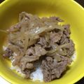 ぉりよぅ's cooksnap of when they made すぐできる！簡単☆牛丼.