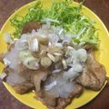 クックI29PT8☆'s cooksnap of when they made 薄切り肉の豚の生姜焼き☆おろし味ポン.