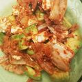 さゆり4's cooksnap of when they made アボカドとキムチのクリームチーズ和え.