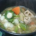ねここfm's cooksnap of when they made 簡単☆我家の豚汁.