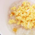 海さんママ's cooksnap of when they made 離乳食中期☆レンジで炒り卵.