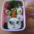 sakkoro's cooksnap of when they made キャラ弁おかず☆あじさい♪.