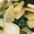 みゆるんるん's cooksnap of when they made かぶとほうれん草の塩麹炒め.