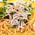 しゅがーみゅ's cooksnap of when they made しらすと水菜の和風ペペロンチーノ.