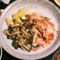そよ風ソヨン's cooksnap of when they made 秋鮭のソテーバジルソースかけ.