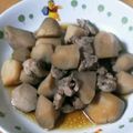 ももまろん♪'s cooksnap of when they made 圧力鍋でやわらか♪サトイモと鶏肉の煮物.