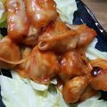 らりるれろろんぱ's cooksnap of when they made 簡単‼︎鶏胸肉のケチャップ炒めinチーズ.