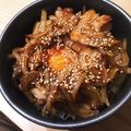 MManzsimsc's cooksnap of when they made 簡単 甘辛ガッツリ豚バラ丼.