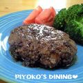 ぴよこの食卓's cooksnap of when they made うまいっ！粗挽きステーキ☆にんにく風味.