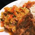 Tyukinya's cooksnap of when they made ふわっと　ファロッファ　ブラジル料理.