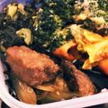 mari7x9's cooksnap of when they made 豚レバーと茄子のピリ辛炒め.