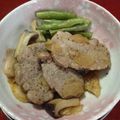 しましまもっぷ's cooksnap of when they made 豚ヒレ肉のワサビ醤油焼き。.