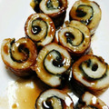 tamicoo's cooksnap of when they made ちくわの海苔チーズ巻き（すき焼き味）.