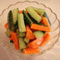 ちぃは's cooksnap of when they made 超簡単！癖になるキュウリのわさび漬け.