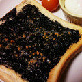 sijimin's cooksnap of when they made きなこと黒ごまのトースト.