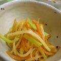 solapapa's cooksnap of when they made 大根の皮とブロッコリの茎のきんぴら.