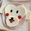 LimeLunch's cooksnap of when they made おサルさん♪トースト.