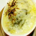 むぴょこぴょこん's cooksnap of when they made 鍋不要・カップスープの素でライスグラタン.