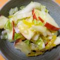 mcc5646's cooksnap of when they made 白菜とりんごの浅漬けサラダ.