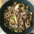SA．T0．MI's cooksnap of when they made ヨシダソースで簡単☆牛肉と蒟蒻の甘辛煮.
