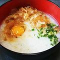 たんたん　's cooksnap of when they made じゃことしょうがのあったかおかか卵雑炊.