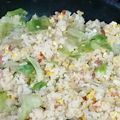 ♡ゆづき♡'s cooksnap of when they made 簡単レタスチャーハン.