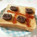 ＊アベリ＊'s cooksnap of when they made *さくさくぱんだのオセロトースト*.