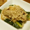 モーリーママ's cooksnap of when they made レンジで小松菜の煮浸し.
