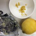 ブルージェル's cooksnap of when they made キレイに取れる☆レモン表皮のすりおろし♪.