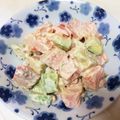 taku☆momo☆'s cooksnap of when they made 和えるだけ！コロコロサーモンサラダ♪.