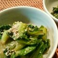 さくらスキップ's cooksnap of when they made チンゲン菜のからし和え.