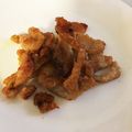 Aki9100's cooksnap of when they made うちの人気おつまみ！鶏の皮ちゃん.