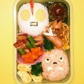 ako❀'s cooksnap of when they made キャラ弁☆ウルトラマンと怪獣たち.