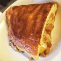 クックO9UA68☆'s cooksnap of when they made ホイルで簡単♪納豆オムレツ.