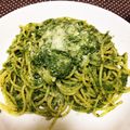 insky34's cooksnap of when they made 春菊のジェノベーゼ.