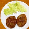 テト♪'s cooksnap of when they made 美味しい！我が家の豆腐ハンバーグ.