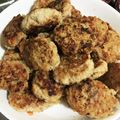 凜くんのかぁちゃん's cooksnap of when they made 離乳食☆大人も一緒にふわふわ肉だんご。.