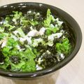 Jaye's cooksnap of when they made 包丁要らず！レタスと豆腐の韓国海苔サラダ.
