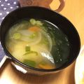 ともぱんたから's cooksnap of when they made ＊低カロリー＊しめじと若芽の味噌汁＊.