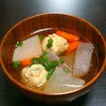 ゆゆかみ's cooksnap of when they made 簡単！鶏だんごでけんちん汁.