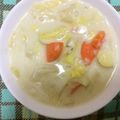 メイジももんじゃ's cooksnap of when they made *コロコロ野菜のミルクシチュー*.