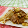 赤い電話's cooksnap of when they made キャベツと豚こま　簡単炒め.