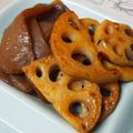 ちょちょこ✫'s cooksnap of when they made れんこん&蒟蒻にジュワッと焦がし醤油.