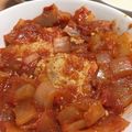 weeta_bix's cooksnap of when they made 豚挽き肉とおからハンバーグのとまと煮。.