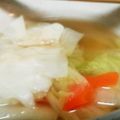 よー丸's cooksnap of when they made 簡単★餃子の皮でワンタンスープ.