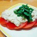 はにわん、's cooksnap of when they made 簡単一品♪とまとの豆腐ドレッシング♪.